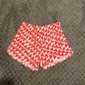 heart pajama set